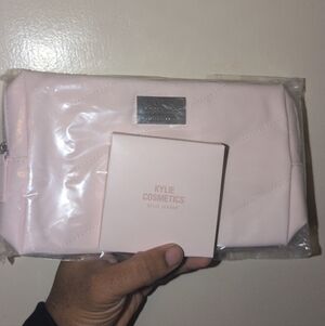 Kylie Cosmetics Pink Bag And Mirror Bundle